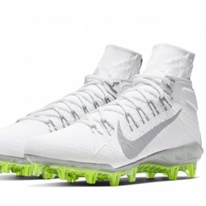 Nike Alpha Huarache 7 Elite LAX Cleats Neon Green